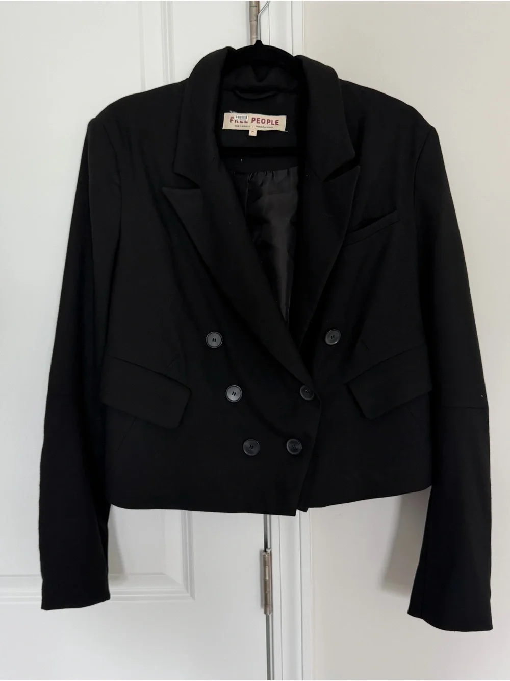 Free People Betty Double-Breasted Blazer